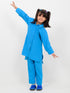 Imported Textured Coolwave Co-ord Set (Cool Blue)