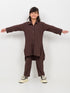 Imported Textured Mocha Co-ord Set (Mocha Brown)
