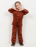 Imported Corduroy Majestic Co-ord Set (Maroon)
