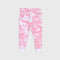 Fleece Tie & Die Trouser (Pink-White)