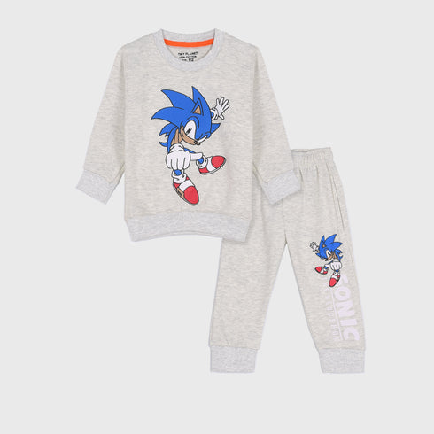 Sonic Fleece Tracksuit (Grey)