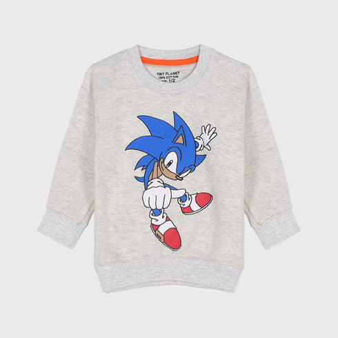 Sonic Fleece Tracksuit (Grey)