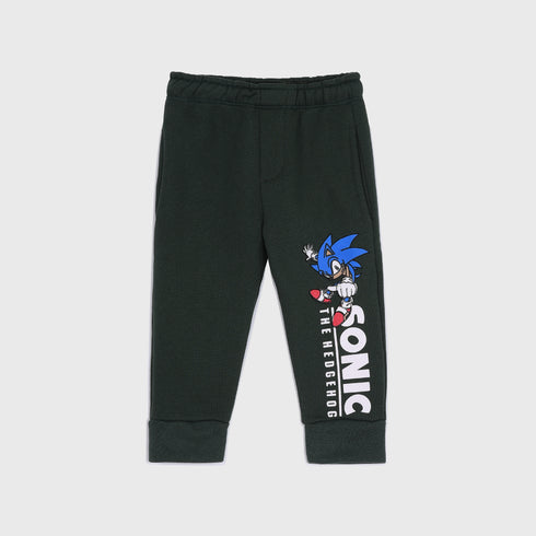 Sonic Fleece Tracksuit (Dark Green)
