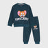 Tom and Jerry Fleece Tracksuit (Dark Green)