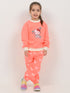 Kitty Cherry Cozy Fleece Suit (Peach Orange)