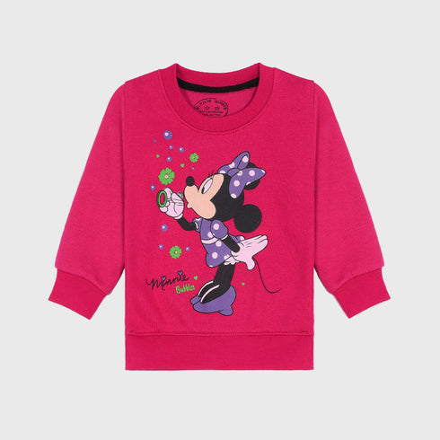 Minnie Mouse Fleece Tracksuit (Pink)
