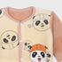 Imported 2-Piece Panda Printed Set (Brown)