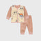 Imported 2-Piece Panda Printed Set (Brown)