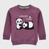 Lazy Panda Fleece Tracksuit (Mauve)