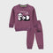 Lazy Panda Fleece Tracksuit (Mauve)