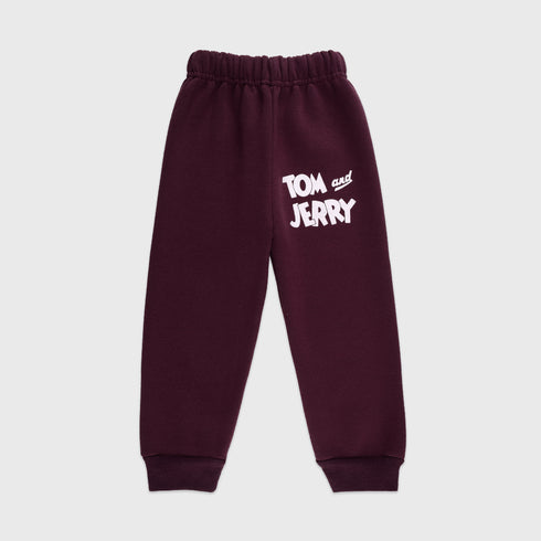 Tom & Jerry Fleece Tracksuit (Maroon)