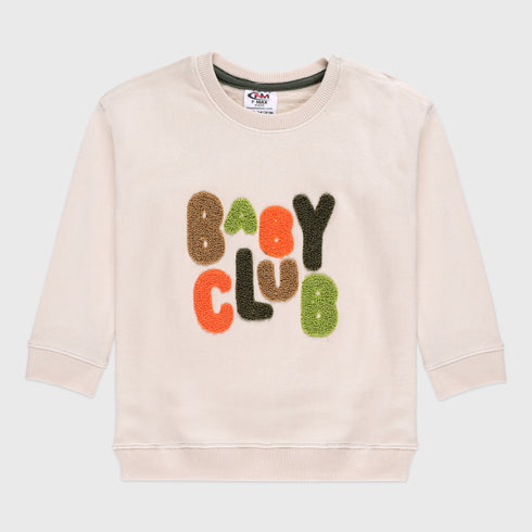Baby Club Terry Sweatshirt (Cream)