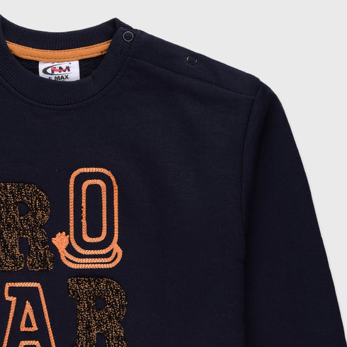 Roar Terry Sweatshirt (Black)