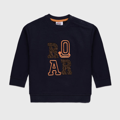 Roar Terry Sweatshirt (Black)