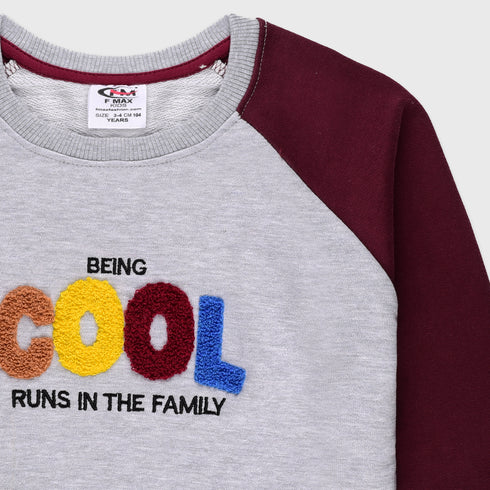 Cool Dude Terry Sweatshirt (Grey)