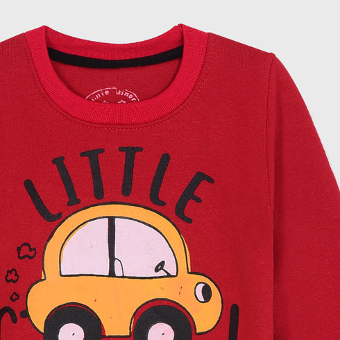 Cool Dude Fleece Tracksuit (Red)