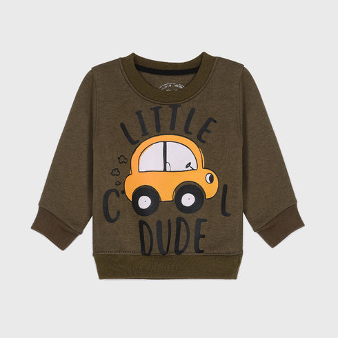 Cool Dude Fleece Tracksuit (Brown)