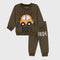 Cool Dude Fleece Tracksuit (Brown)