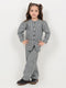 Imported Cotton Classic Striped 2 Piece Set (Black & White)
