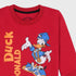 Donald Duck Fleece Tracksuit (Red)