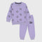 Tom & Jerry All-Over Printed Fleece Tracksuit (Purple)