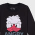 Angry Duck Fleece Tracksuit (Black)