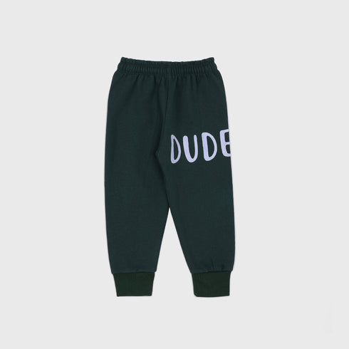 Cool Dude Fleece Tracksuit (Dark Green)