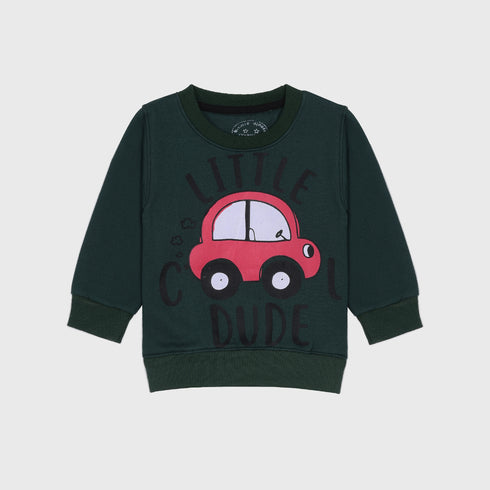 Cool Dude Fleece Tracksuit (Dark Green)