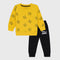 Tom & Jerry All-Over Printed Fleece Tracksuit (Yellow)