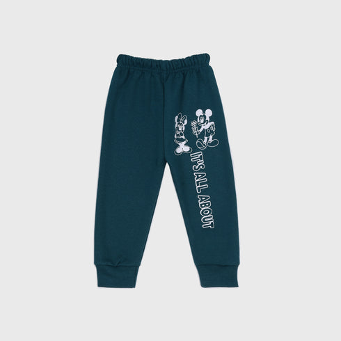 Minnie Mouse Fleece Tracksuit (Green)