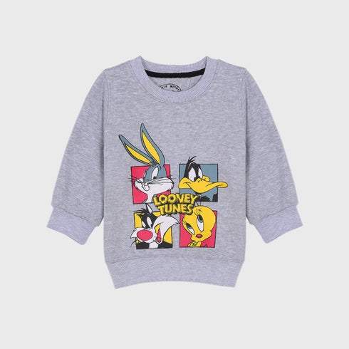 Looney Tunes Fleece Tracksuit (Grey)