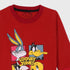 Loony Tunes Fleece Tracksuit (Red)