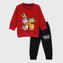 Loony Tunes Fleece Tracksuit (Red)