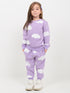 Dreamy Cloud Fleece Suit (Lilac)