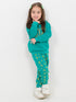 Cozy Season Fleece Suit (Greenish Teal)