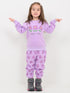 Super Cute Bloom Fleece Suit (Lilac)