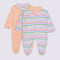 2-Pack Sleep Suit (Peach)