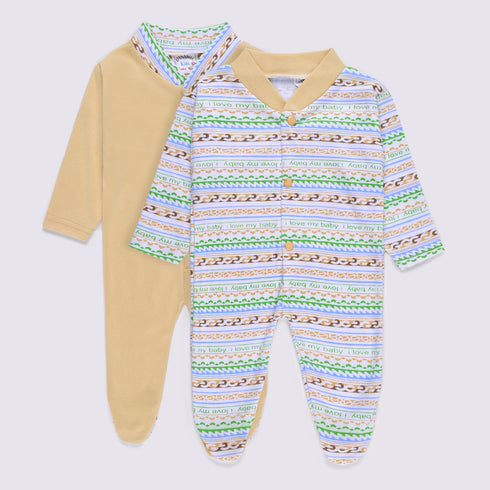 2-Pack Sleep Suit (Yellow)