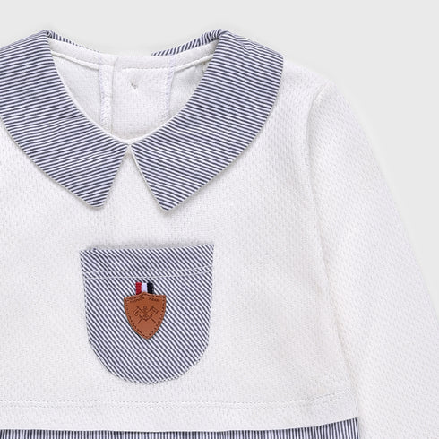 1-Pack Button Sleepsuit (Grey)