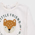 Little Friend Terry Sweatshirt (White)