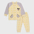 Micky Mouse Newborn Set (Yellow-Grey)