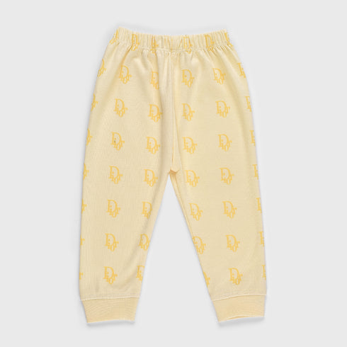 Micky Mouse Newborn Set (Yellow-Grey)