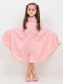 Imported Velour Princess Frock (Baby Pink)
