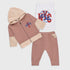 3-Pack Hooded Suit (Light-Brown)