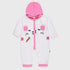 3-Pack Hooded Sleep Suit (Orange/White/Pink)