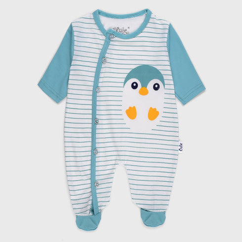 3-Pack Hooded Sleep Suit (Yellow/White/Light Blue)