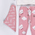 4-Pack Wrapover Suit (Pink-White)