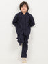 Textured Imported Cotton 2 Piece Set (Deep Navy)