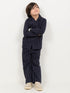 Textured Imported Cotton 2 Piece Set (Deep Navy)
