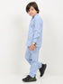 Imported Textured Wash & Wear 2 Piece Set (Sky Blue)